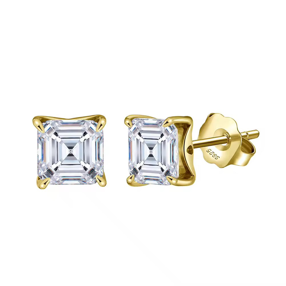 Cubic Zirconia Stud Earrings