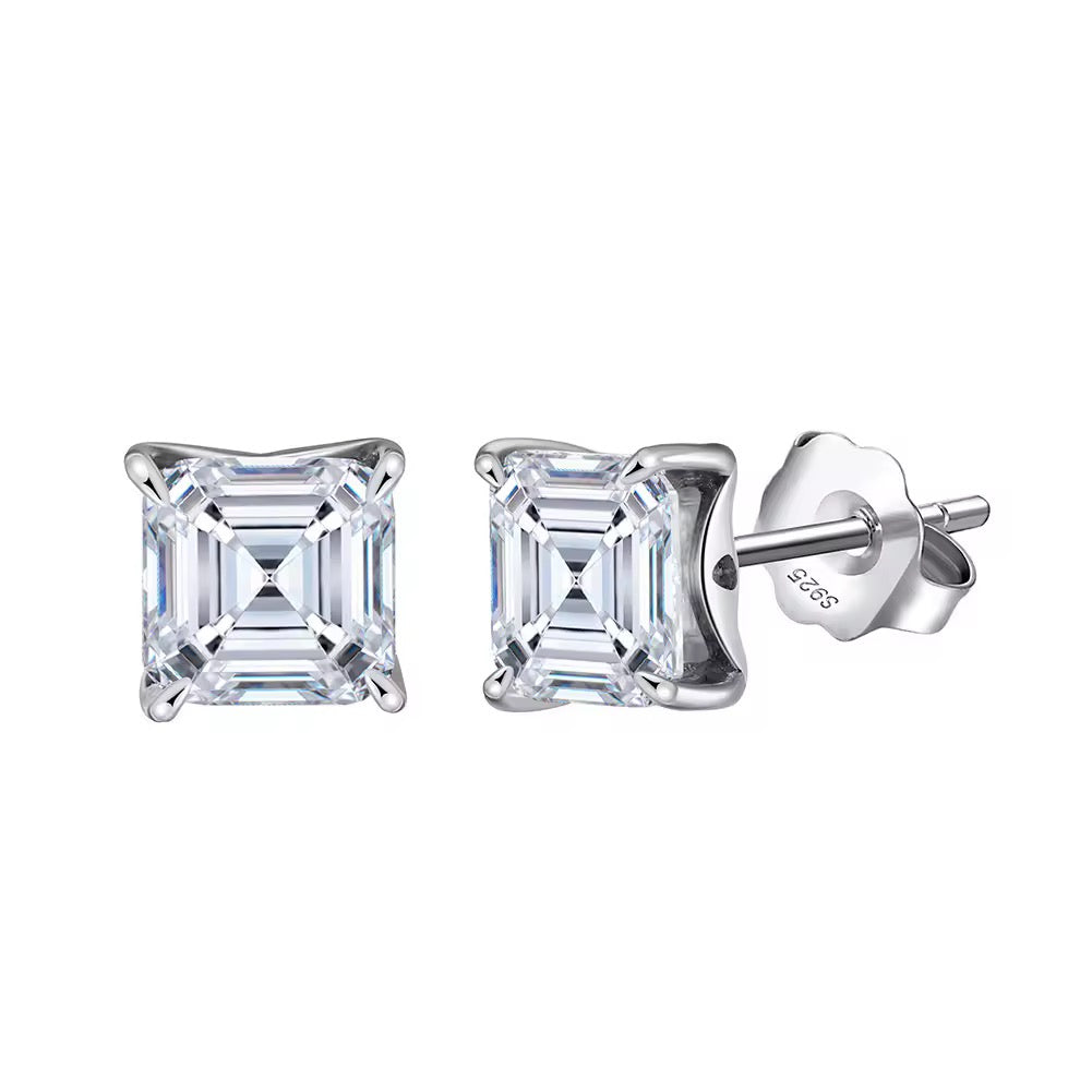 Cubic Zirconia Stud Earrings