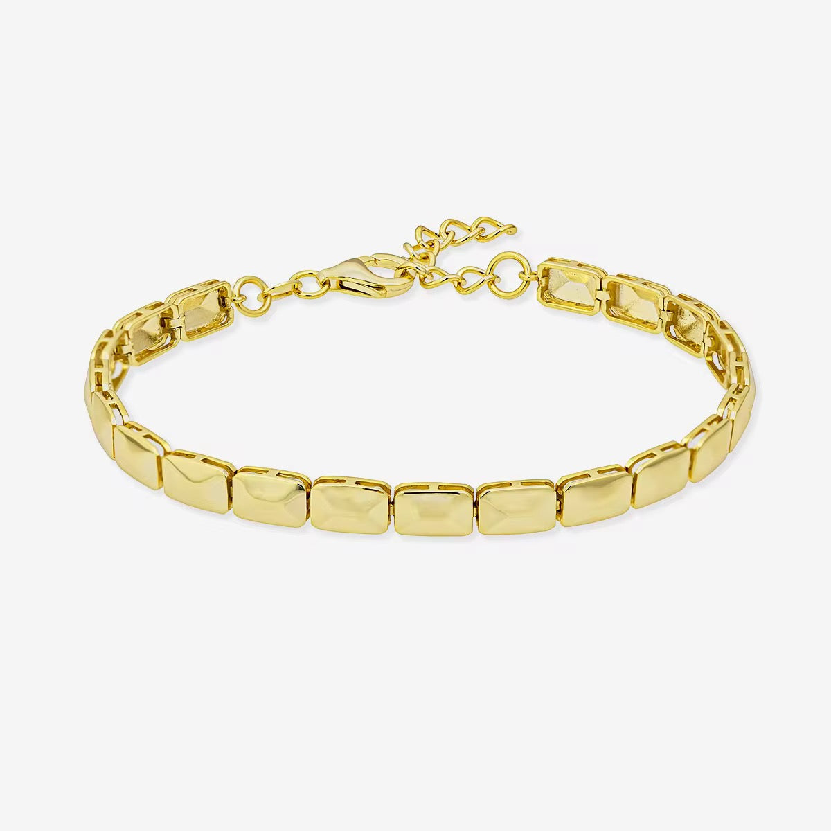 Chunky Plain Tennis Bracelet