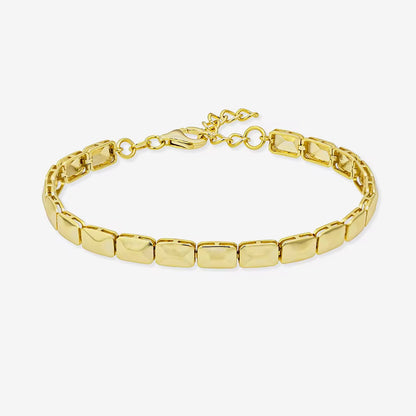 Chunky Plain Tennis Bracelet