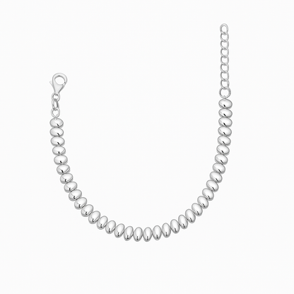 Chunky Plain Tennis Bracelet