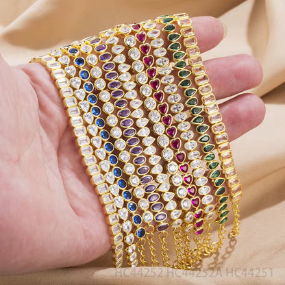 Bezel Tennis Bracelet