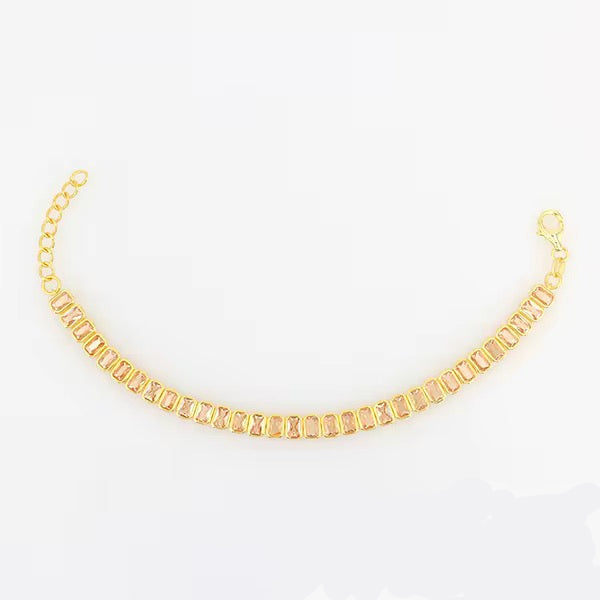 Bezel Tennis Bracelet