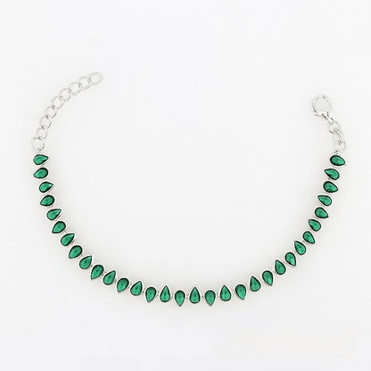 Bezel Tennis Bracelet