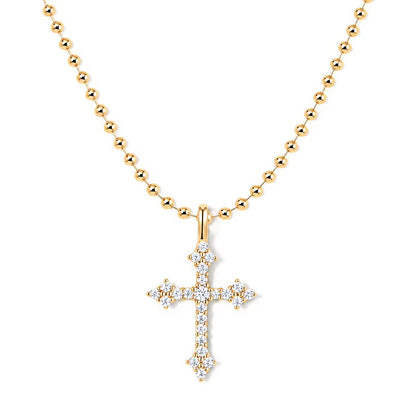 Cross Necklace - Sterling Silver