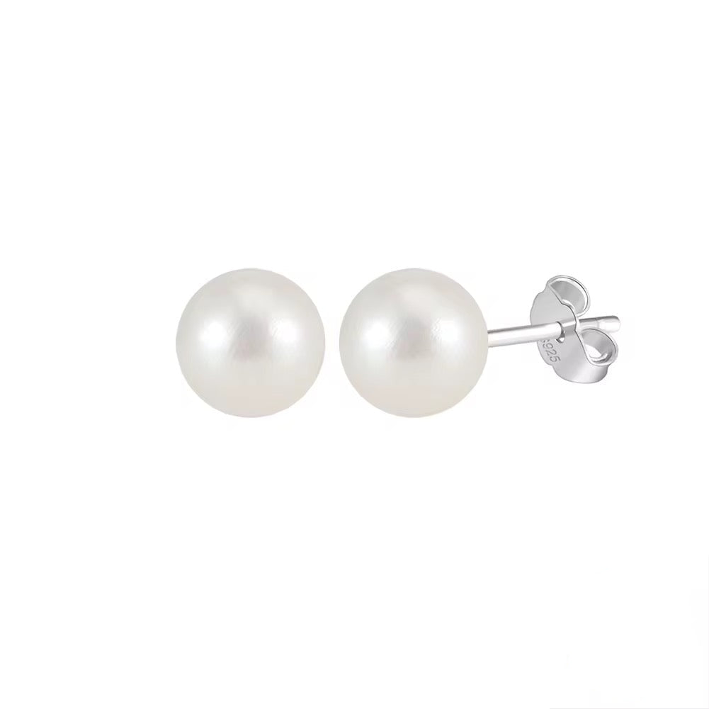 Pearl Stud Earrings