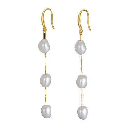 Pearl Dangling Earrings