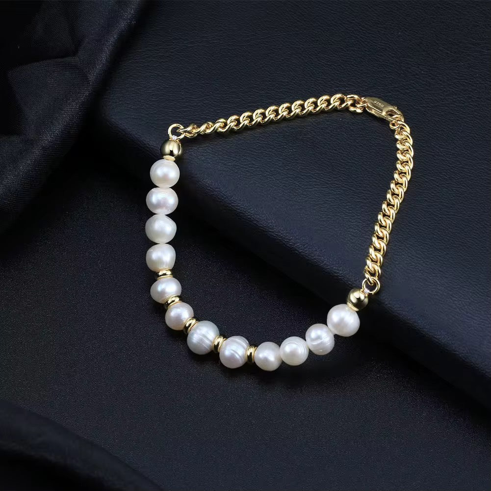 Men Pearl Bracelet