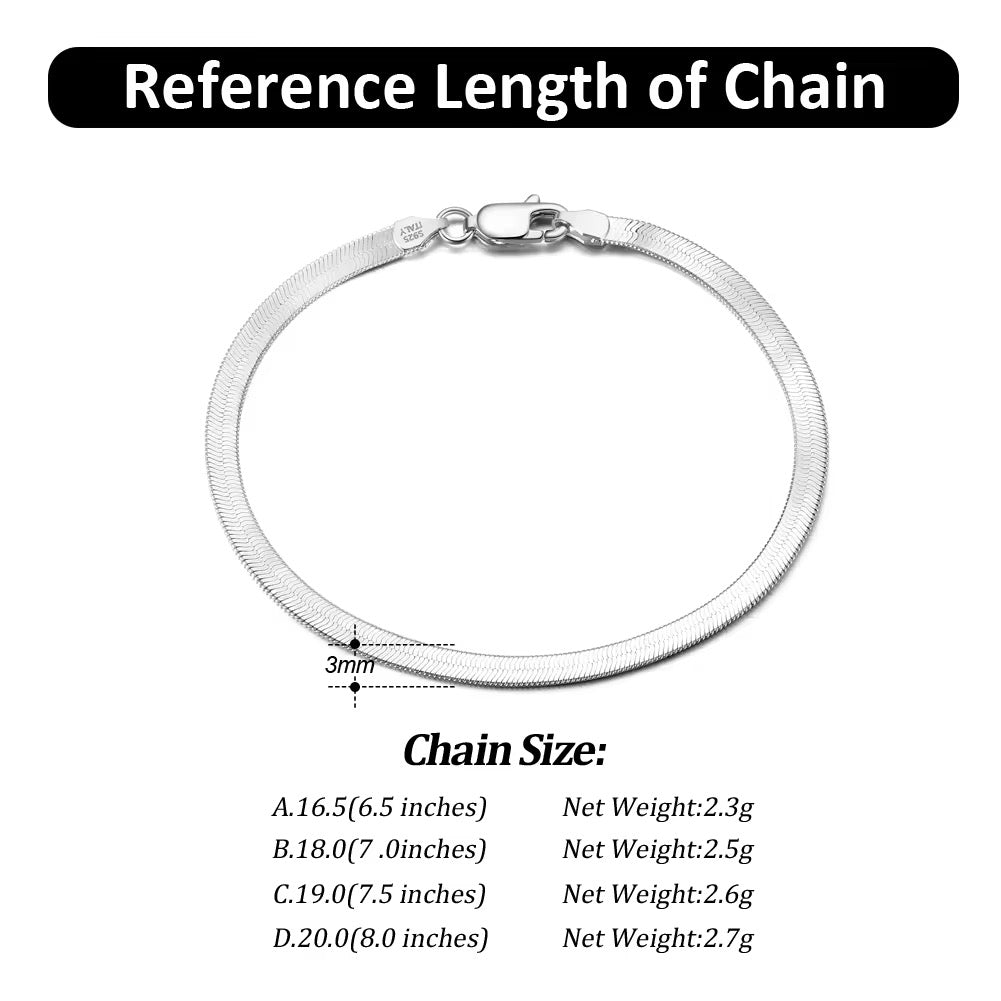 Flat Chain Bracelet
