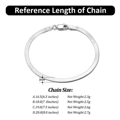 Flat Chain Bracelet