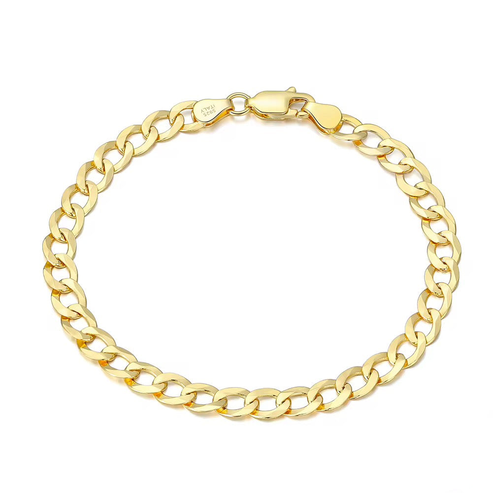 Cuban Link Chain Bracelet for Men & Women