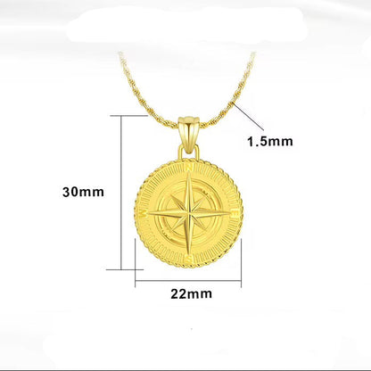 Compass Pendant Necklace