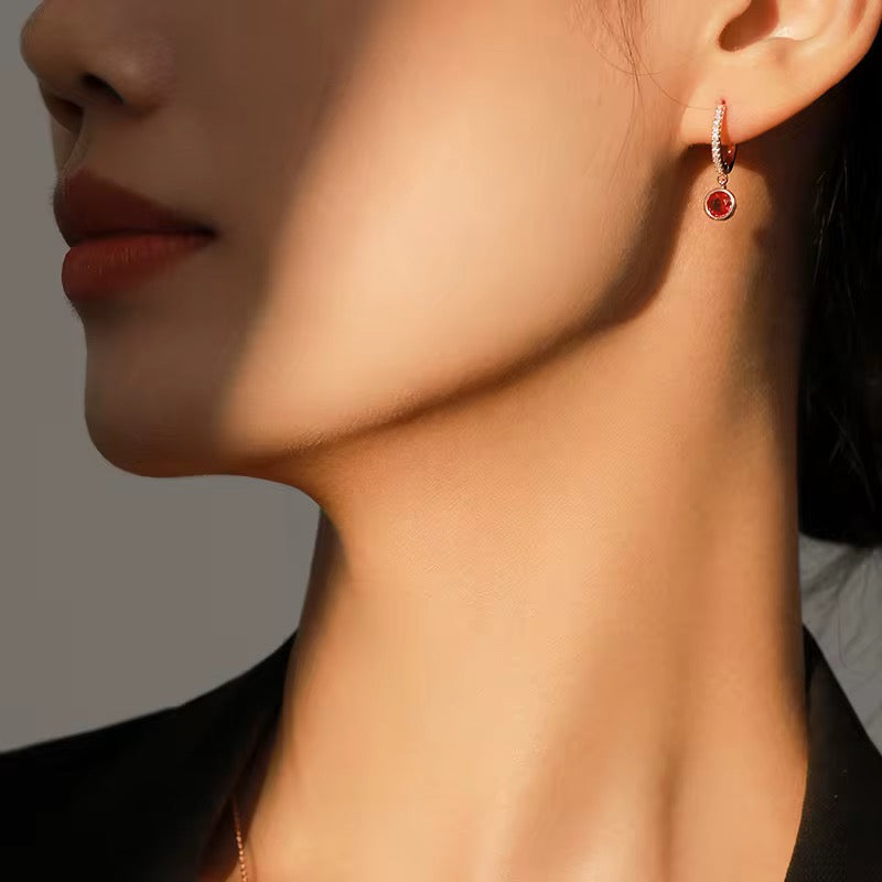 Cubic Zirconia Drop Earrings