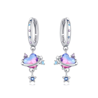 Heart & Star Earrings