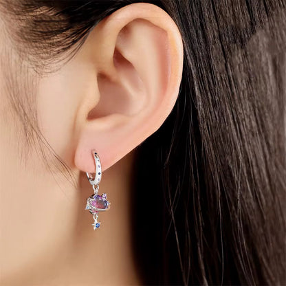 Heart & Star Earrings