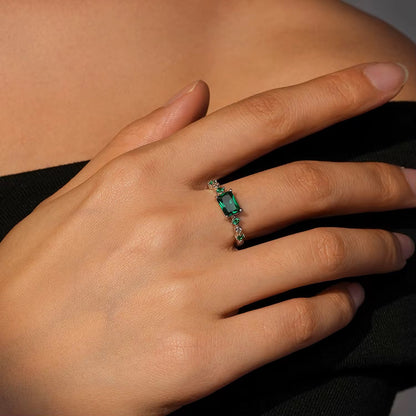 Green Stone Ring