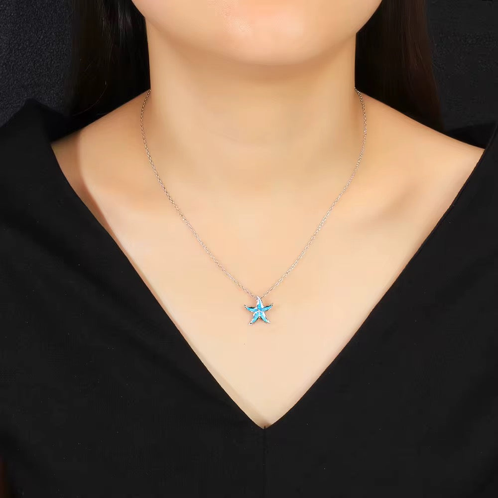 Starfish Opal Necklace