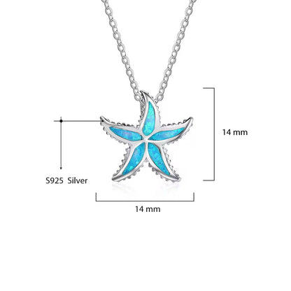 Starfish Opal Necklace