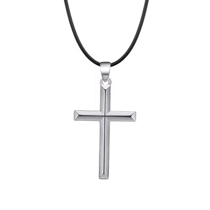 Leather Cord Necklace Men