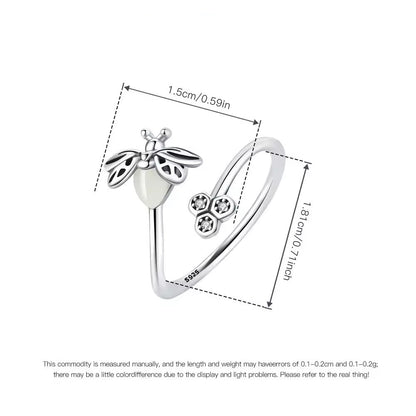 Glow in the dark Bee Ring