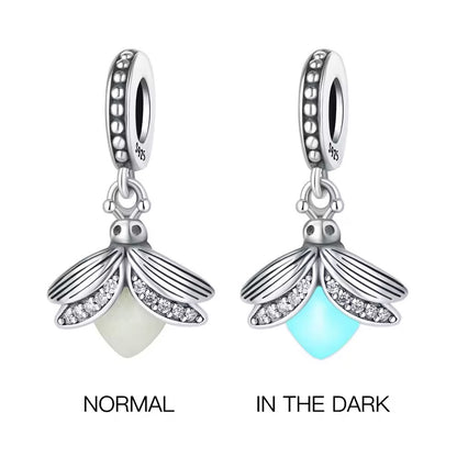 Glow in the dark Firefly Charm