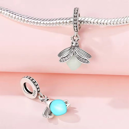 Glow in the dark Firefly Charm