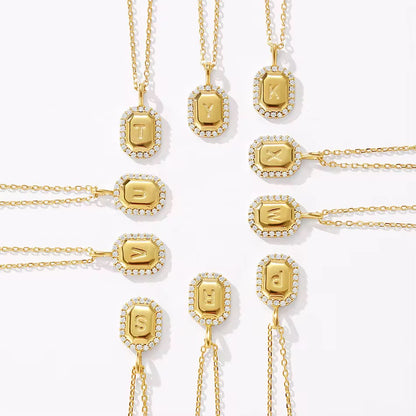 Initial Letter Necklace