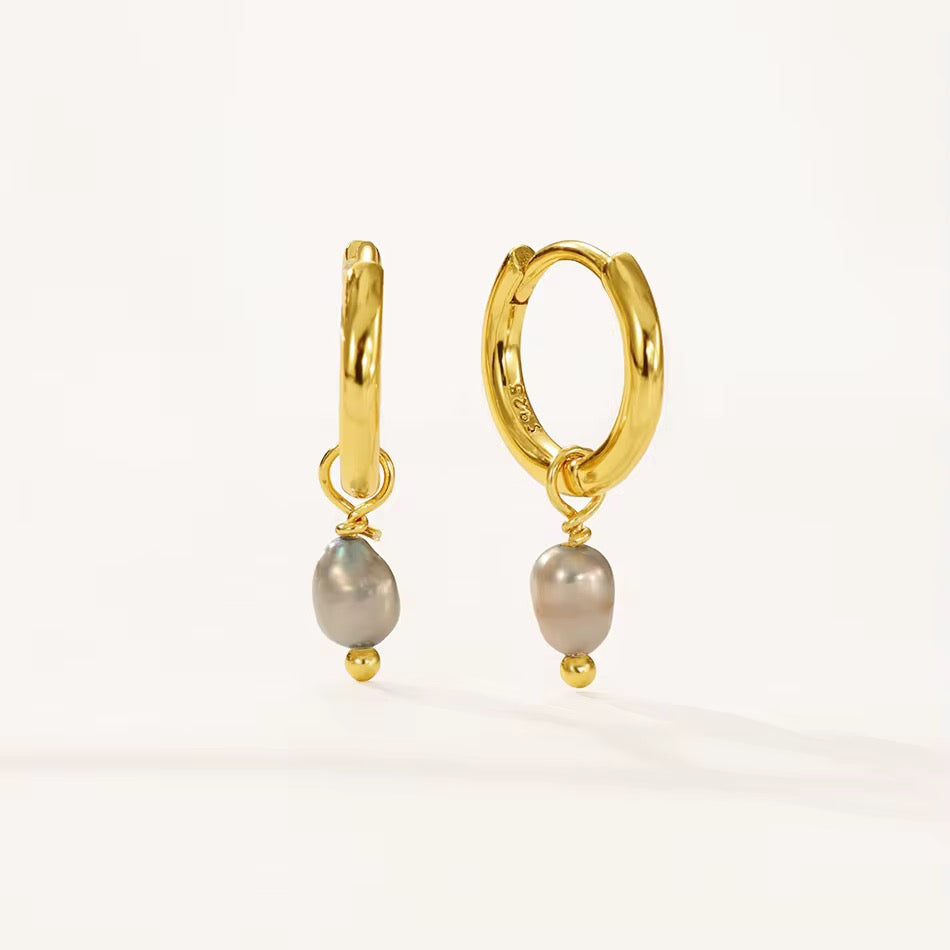 Hoop Tiny Pearl