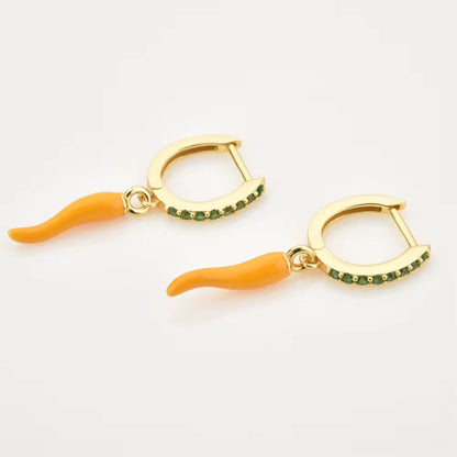 Chilli Dangle Earrings