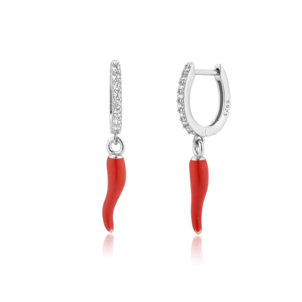 Chilli Dangle Earrings