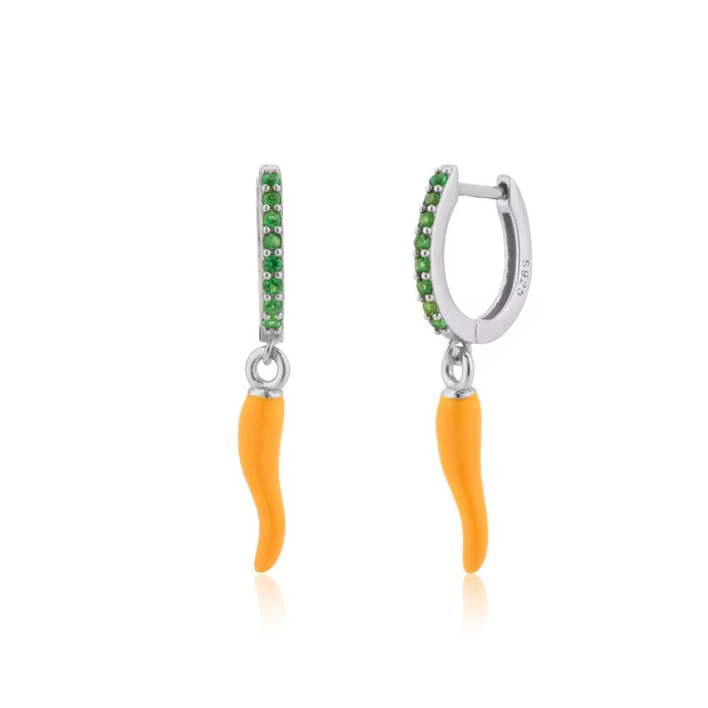 Chilli Dangle Earrings