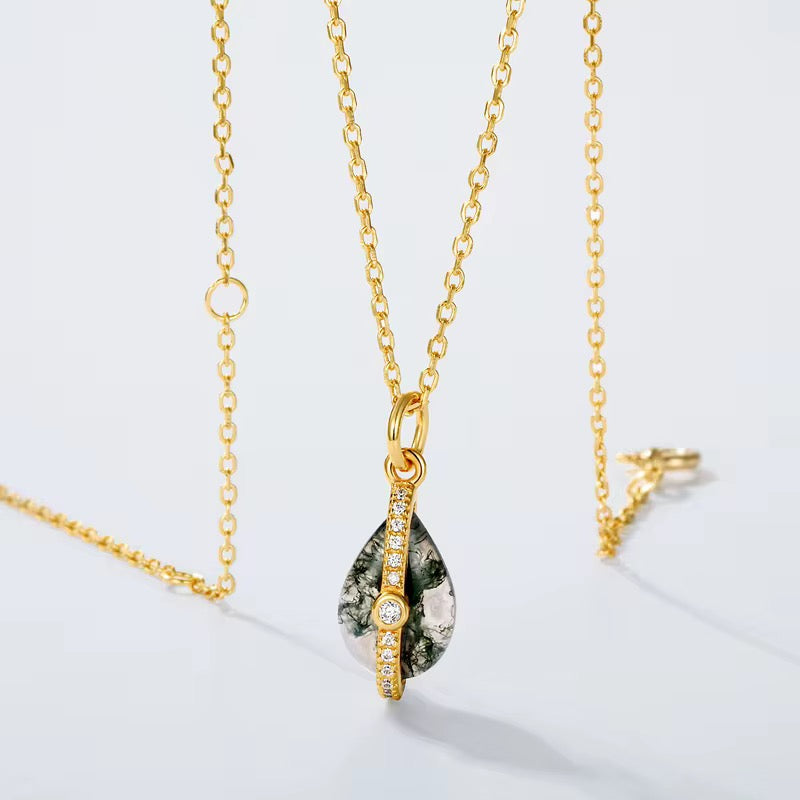 Moss Agate Necklace
