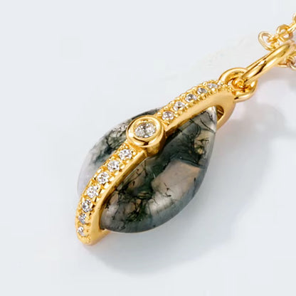Moss Agate Necklace
