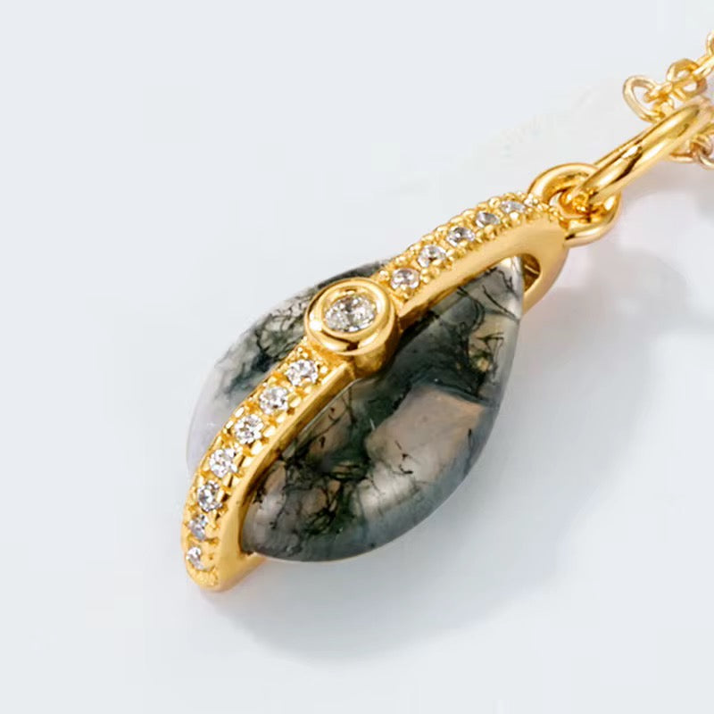 Moss Agate Necklace