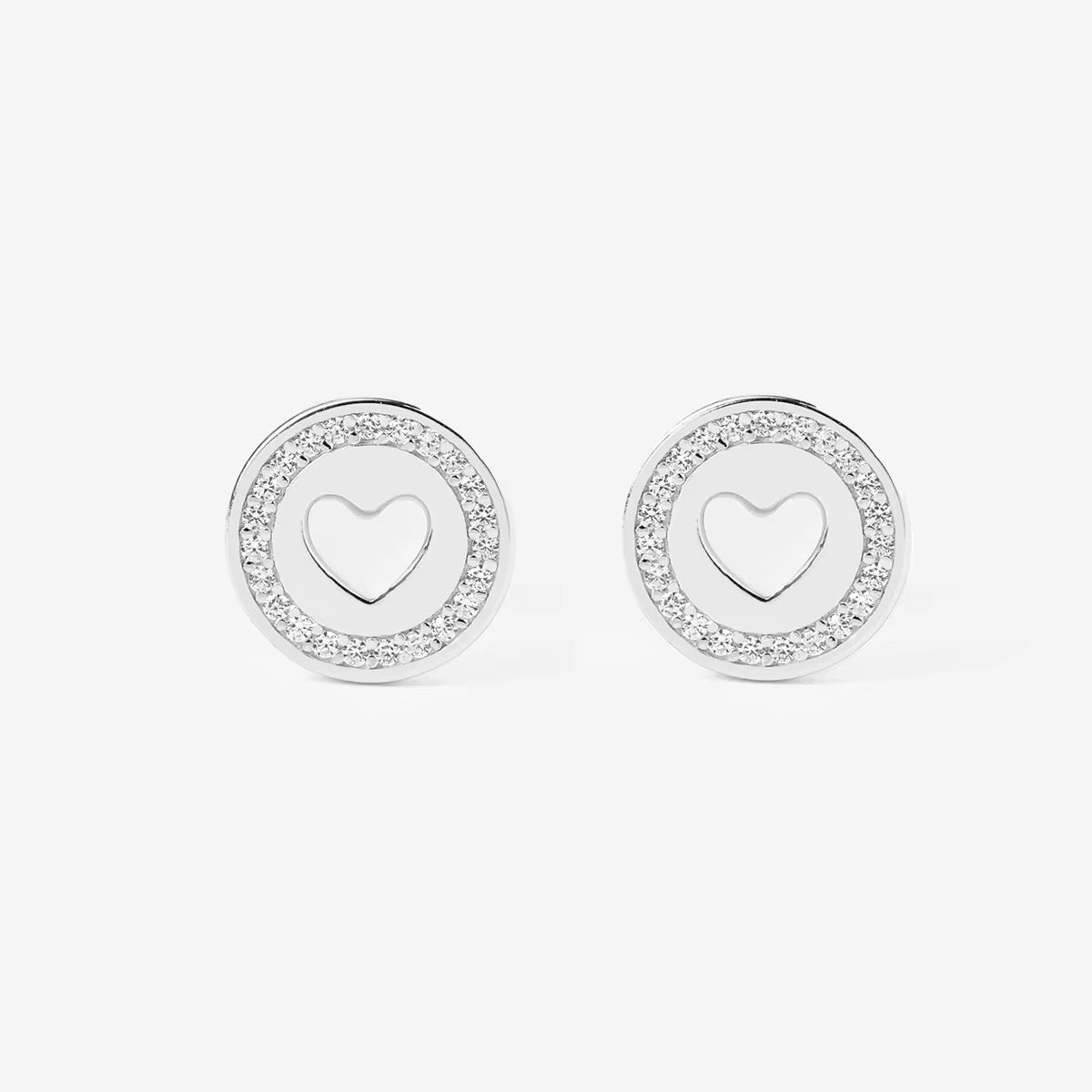 Heart Stud Earrings