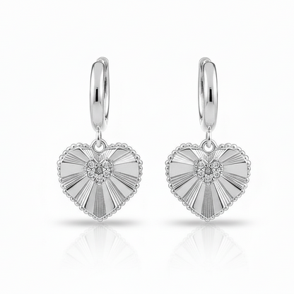 Diamond-Heart-in-Heart Earrings