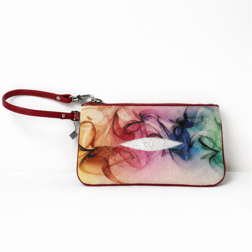 Stingray Skin Pouch