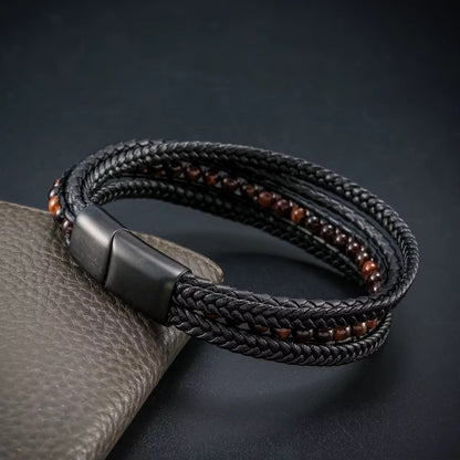 Men Bracelet Tiger-Eye