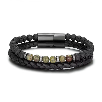 Men Leather Bracelet