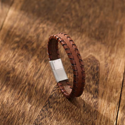 Men Leather Bracelet