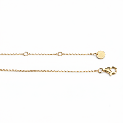 3 Pearl Vermeil Necklace