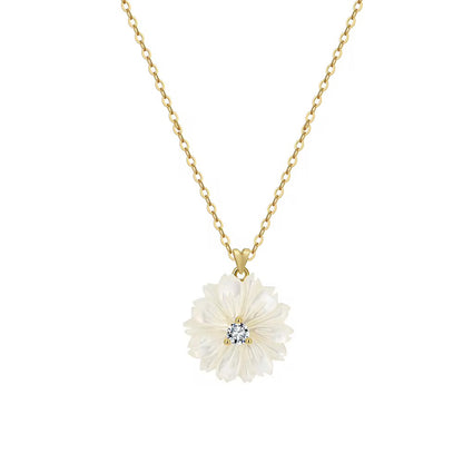 Shell Flower Necklace
