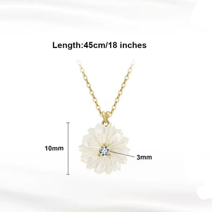 Shell Flower Necklace