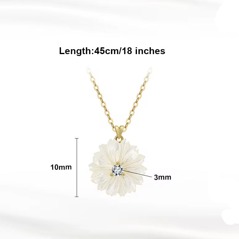 Shell Flower Necklace