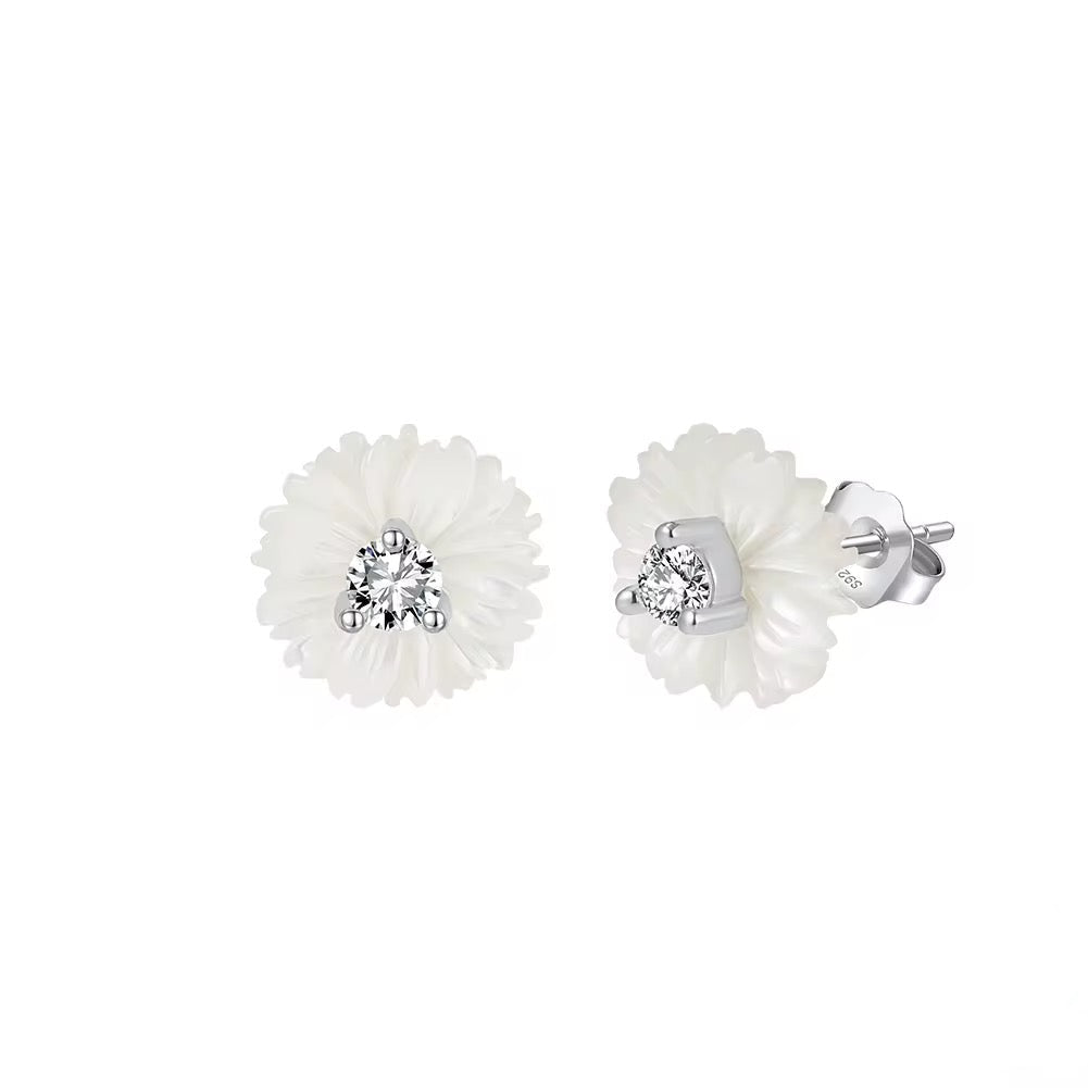 Shell Flower Earrings