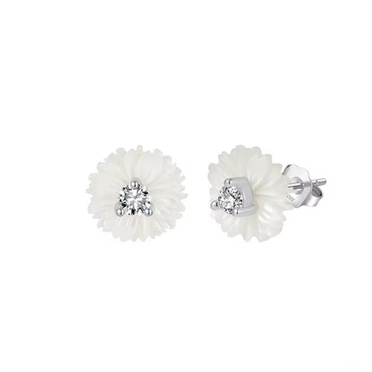 Shell Flower Earrings