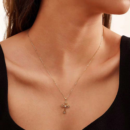 Knot Cross Necklace