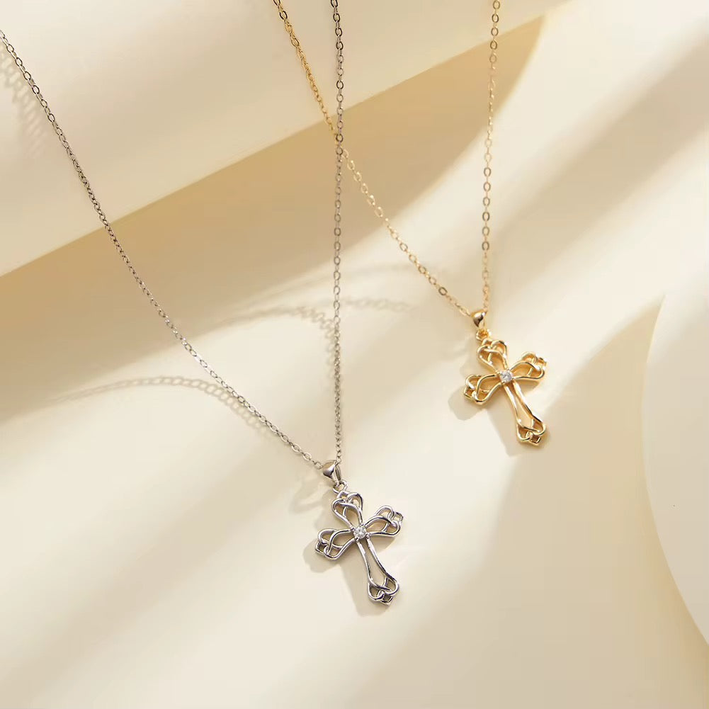 Knot Cross Necklace