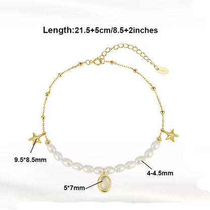 Pearl, Starfish Anklet