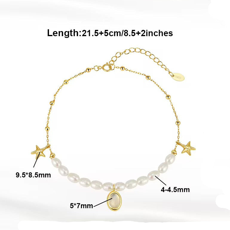 Pearl, Starfish Anklet